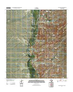Pueblo Nuevo 2012 topographic map thumbnail