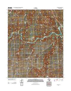 Puente 2012 topographic map thumbnail