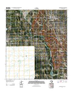 Quemado SE 2012 topographic map thumbnail