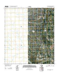 Quemado West 2012 topographic map thumbnail