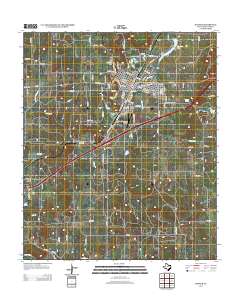 Ranger 2012 topographic map thumbnail