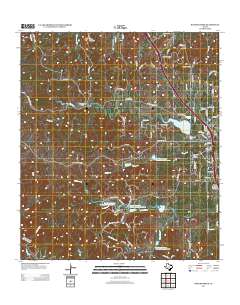 Ranger Creek 2013 topographic map thumbnail