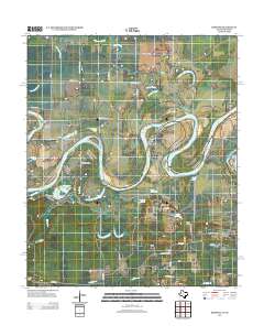 Redbank 2013 topographic map thumbnail