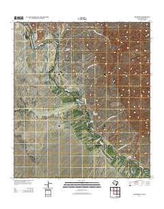 Redford 2012 topographic map thumbnail