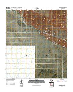 Redford SE 2012 topographic map thumbnail