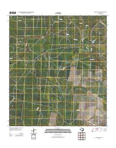 Refugio SW 2013 topographic map thumbnail
