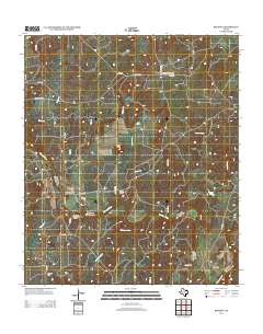 Regency 2012 topographic map thumbnail