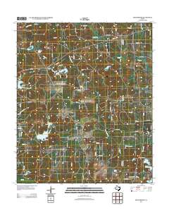 Rhonesboro 2012 topographic map thumbnail