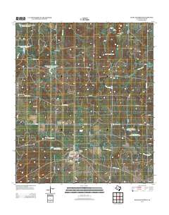 Richland Springs 2012 topographic map thumbnail