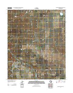 Roaring Springs 2012 topographic map thumbnail