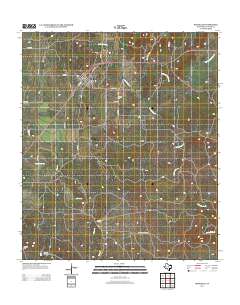 Rochelle 2012 topographic map thumbnail