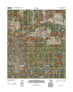 Rock Canyon 2013 topographic map thumbnail