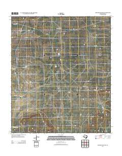 Rocker B Ranch 2012 topographic map thumbnail