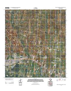Roma-Los Saenz East 2013 topographic map thumbnail
