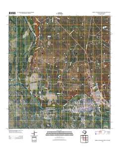 Roma-Los Saenz West 2012 topographic map thumbnail