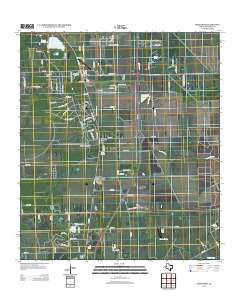 Rosharon 2013 topographic map thumbnail