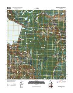 Roustabout Camp 2013 topographic map thumbnail