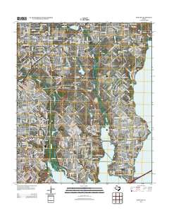 Rowlett 2012 topographic map thumbnail