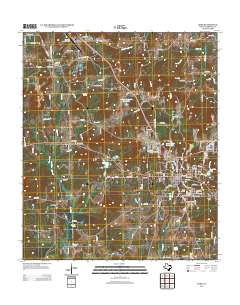 Rusk 2013 topographic map thumbnail