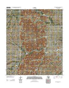 Rustler Hills 2013 topographic map thumbnail
