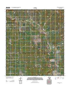 Sabinal NE 2013 topographic map thumbnail