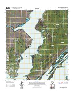 Saint Charles Bay 2013 topographic map thumbnail