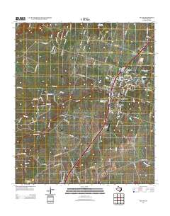 Salado 2013 topographic map thumbnail