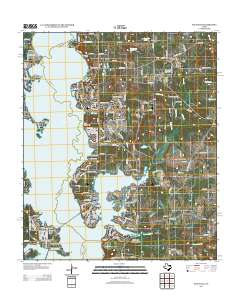 Saline Bay 2012 topographic map thumbnail