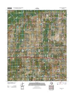 Saltillo 2012 topographic map thumbnail