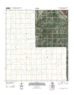 West of Salt Well 2012 topographic map thumbnail