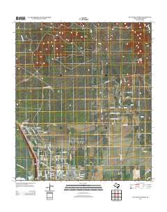 San Angelo North 2012 topographic map thumbnail