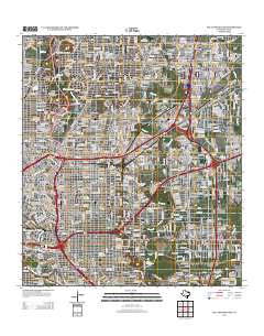 San Antonio East 2013 topographic map thumbnail