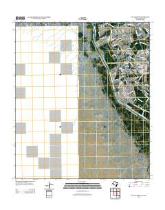 San Elizario 2012 topographic map thumbnail