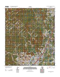 San Marcos North 2013 topographic map thumbnail