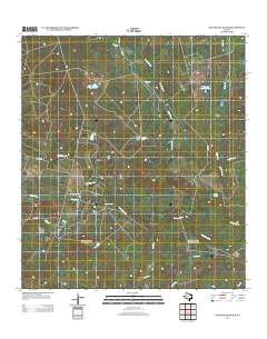 San Miguel Ranch 2013 topographic map thumbnail