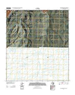 San Rosendo 2013 topographic map thumbnail