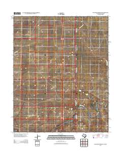 Sanchez Springs 2012 topographic map thumbnail