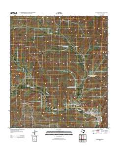 Sanderson 2012 topographic map thumbnail