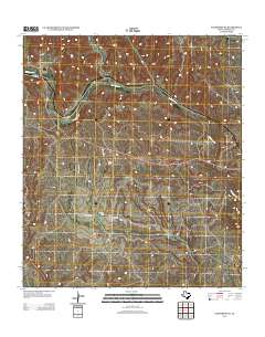 Sanderson SE 2012 topographic map thumbnail