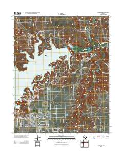 Sanford 2012 topographic map thumbnail
