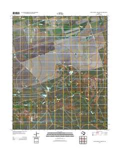 Santa Rosa Lake NW 2012 topographic map thumbnail