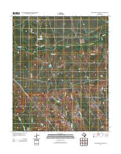 Santa Rosa Lake SW 2013 topographic map thumbnail