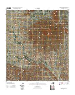 Santiago Peak 2012 topographic map thumbnail