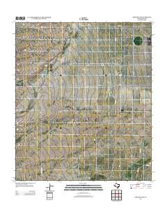 Saragosa NW 2013 topographic map thumbnail