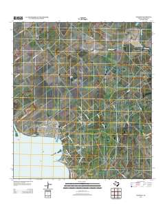 Seadrift 2013 topographic map thumbnail