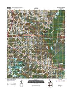 Seagoville 2012 topographic map thumbnail