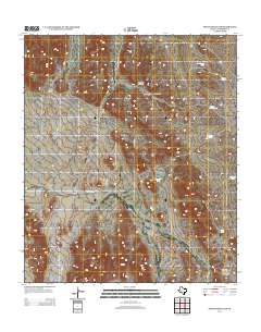Seven Heart Gap 2013 topographic map thumbnail
