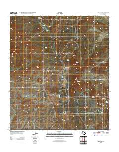 Shafter 2012 topographic map thumbnail