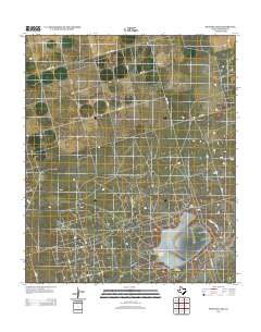 Shafter Lake 2012 topographic map thumbnail