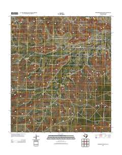 Sherbino Ranch 2012 topographic map thumbnail